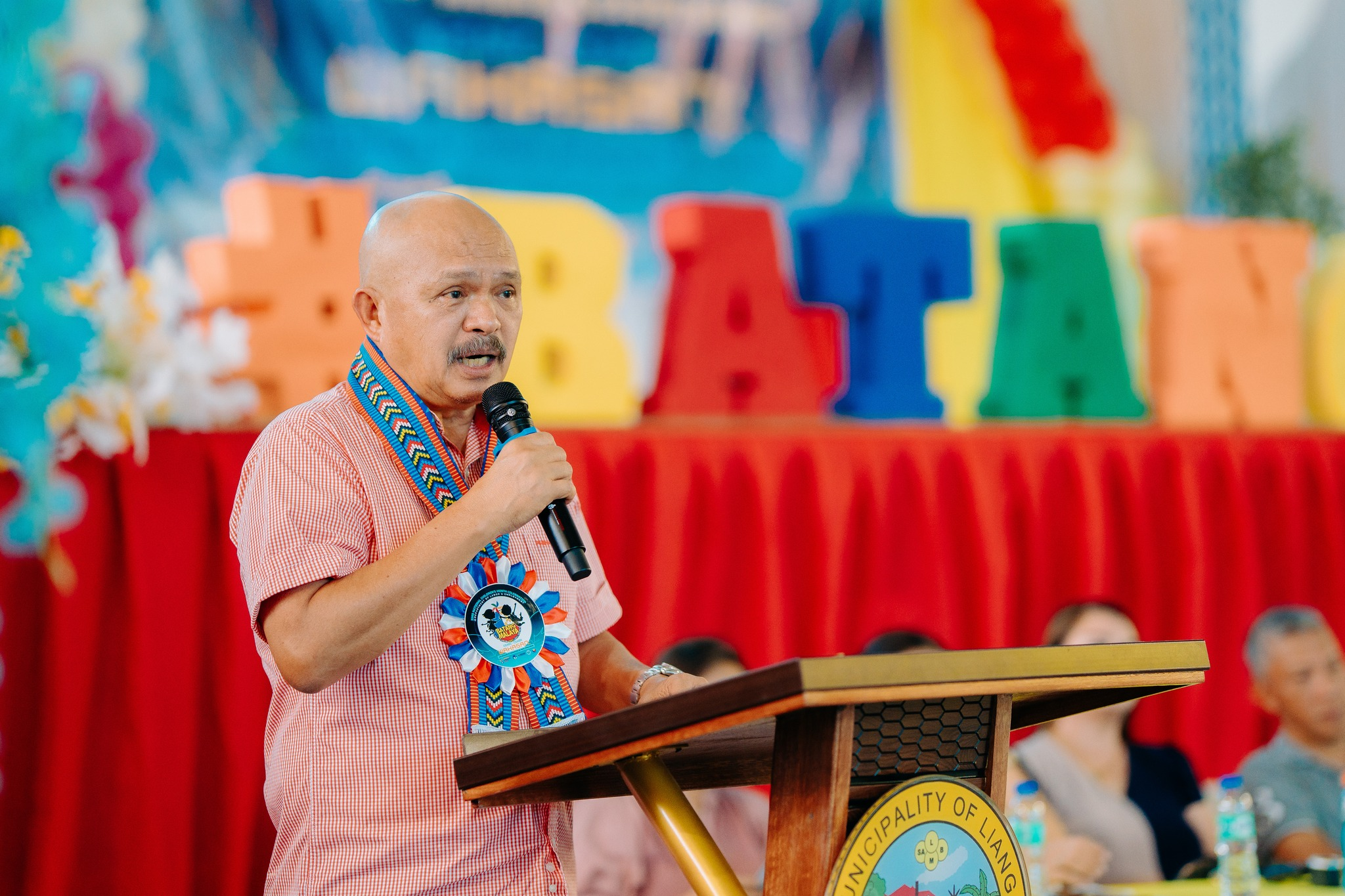 Lianga local government program gathering